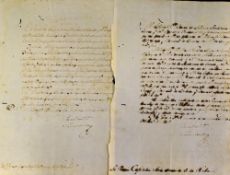 Cuba - Royal Decree appointing new Secretary of State and Office - of grace and justice, dated 1832,