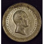 Crystal Palace Exhibition, Hyde Park. 1851. Very Large Medallion - Obverse; Bust of Prince Albert.