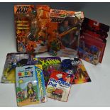 Action Man Toy Figures includes Bowman and Jungle Dart together with Iceblast Mr Freeze, Xmen