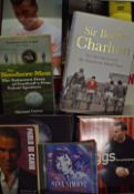Mixed Selection of Sporting/Music Books some signed to include Bobby Charlton, Ryan Giggs, Paul