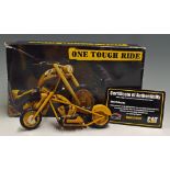 Caterpillar 1/10 Scale Cat Chopper Motorcycle Diecast Model limited edition 'One Tough Ride, in very
