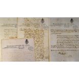 Cuba - 1860s Manuscripts relating to the History of a Cuban family and a foreign family with rare