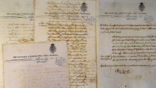 Cuba - 1860s Manuscripts relating to the History of a Cuban family and a foreign family with rare