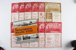 Models, Railways & Locomotives 1915 Catalogues includes almost months of the entire year, missing