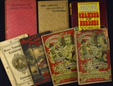 Madam Tussaud's Exhibition Catalogues between 1890s and 1933 together with 3x books about waxwork