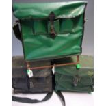 Fishing Tackle - Efgeeco 'The Cadet' fishing tackle storage Seat/Box measure 42x46x24cm approx. (3)