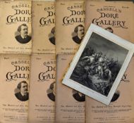 Selection of Cassell's Doré Gallery Part Booklets containing beautiful Engravings dated 1883 in part