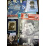 Selection of The Beatles related Books, DVDs, CDs with Paul McCartney concert programme, with pop