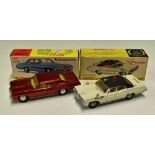 Dinky Toys Diecast Models 251 U.S.A. Police Parisienne Car in white with decals, together with 173