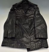 Retro Union River Men's Leather Jacket a button up jacket size 40/42