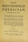 Virtue's Household Physician A Twentieth Century Medica Vol I - V in half leather boards, London: