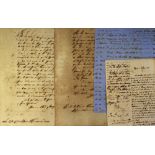 Cuba - 1861 Manuscripts relating to Donations made by France of beds for a women's hospital the