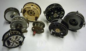 Fishing Tackle - Selection of Fishing Reels to include K Dowling & Sons, The Gemina, Winfield Dry