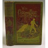 With Pack And Rifle In The Far South West by Achilles Daunt 1886 Book - First edition. A 389 page