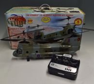 Twister R/C Skylift Helicopter world's first ready to fly 4 function tandem rotor r/c helicopter,