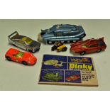 Dinky Toys Selection of Various Diecast Models to include 44b AA Motorcycle Patrol in yellow and