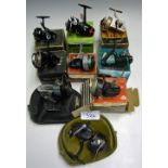 Fishing Tackle - Selection of Fishing Reels to include Ofmer 211/n Made in Italy, JW Young The