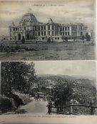 India & Punjab - Postcards of Kapurthala Two vintage postcards showing the palaces of the Sikh