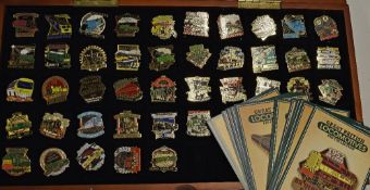 Railway - Great British Locomotive Enamel Pin Collection with only 5x pieces short, fine quality