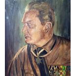 Original Painting of Hermann Göring by artist 'Franck' together with another German name which