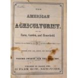 1861 The American Agriculturist for the Farm, Garden and Household - Vol 20 for the year 1861,