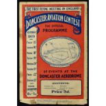 Aviation - Doncaster Aviation Contest "The First Flying Meeting In England". October 1909 - An 8