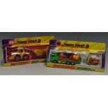 Matchbox Super Kings Models includes K5 Muir Hill Tractor and Trailer in yellow plus K20 Cargo