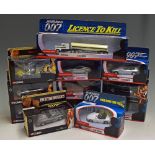 Corgi James Bond 007 Diecast Models a mixed selection to include Kenworth Tanker, Toyota GT, Aston