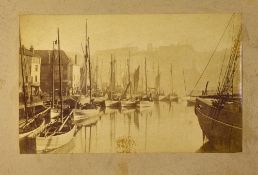 Whitby - A Fine Photograph By Frank Sutcliffe 1873 An albumen wet plate photograph, size 8" ´ 5".
