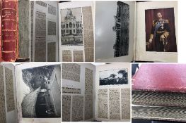 India & Punjab - 1911 Delhi Durbar & Royal Tour of 1912 Albums - Two very large albums of the