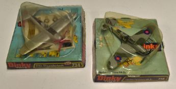 Dinky Toys Aircraft Diecast Models 726 Messerschmitt B.f 109E in camouflage plus S.E.P.E.C.A.T.