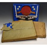 Old/New Shop Stock Vintage Table Tennis sets 2x in original card outers, complete in good