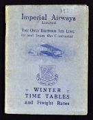 Aviation - Imperial Airways 1925 - A very informative 34 page publication with Timetables for