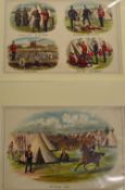Richard Simkin (1850-1926) c.1889 Coloured Military Prints - all Military based scenes, 'A Cavalry