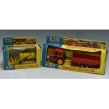 Matchbox King Size Diecast Models includes K8 Caterpillar Traxcavator in yellow together with K3
