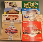 Mixed Corgi Commercial Toys Diecast Models includes Coventry Bus Set, Bedford OB Coach Howards'