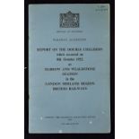 Report on The Double Collision Which Occurred On 8th October 1952 At Harrow & Wealdstone Station -