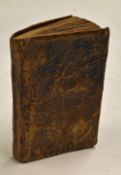 Scarce 1659 Doctor John Baylic 'In the Practice of Surgery Notebook - a hand written pocket sized