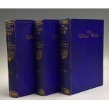 The Great War 1933 by Winston Churchill Books - Vol I-III London: George Newnes, in blue cloth and