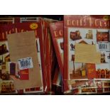 Selection of Del Prado Dolls House step by step furniture with booklets over 100, in very good