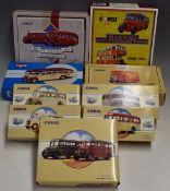 Mixed Corgi Commercial Toys Diecast Models to include AEC Regal Oxford, The Easy Kent Set, Barton