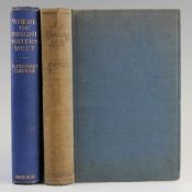 Plunket Greene, Harry (2) - "Where the Bright Waters Meet" 1st edition 1923 in original blue cloth