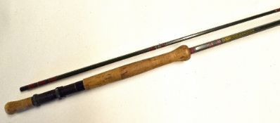 Bruce and Walker Hexagraph Salmon/Sea Trout fly rod - 10ft 6in 2pc line 7-9#, lined butt guide,