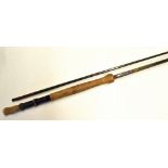 Bruce and Walker Hexagraph Salmon/Sea Trout fly rod - 10ft 6in 2pc line 7-9#, lined butt guide,