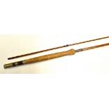 Bruce and Walker Hexagraph trout fly rod - The Trout Traditional 9ft 6in 2pc hand built, line 6#,