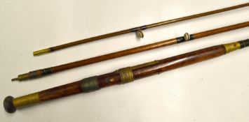 Early Anderson & Son Princes St Edinburgh "The Dunkeld" Salmon Fly Rod - 14ft 3in 3pc greenheart