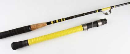 Fine Alan Riddell "Reef Roller" Shark Boat Rod - 7ft 9in carbon with detachable butt, 50lb class,