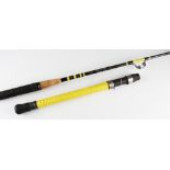 Fine Alan Riddell "Reef Roller" Shark Boat Rod - 7ft 9in carbon with detachable butt, 50lb class,