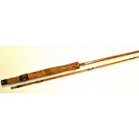 Pezon et Michel Made in France parabolic trout fly rod - The Prima Normale 8ft 6in 2pc Line 5-6#,