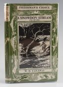 Canaway, W.H. - "A Snowdon Stream" 1958 1st Ed., with dust wrappers,